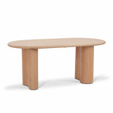 Marino 1.8m Oval Dining Table - Natural Dining Table Dwood-Core
