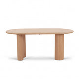 Marino 1.8m Oval Dining Table - Natural Dining Table Dwood-Core