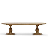 Dechen 3m Dining Table - Natural Dining Table Reclaimed-Core