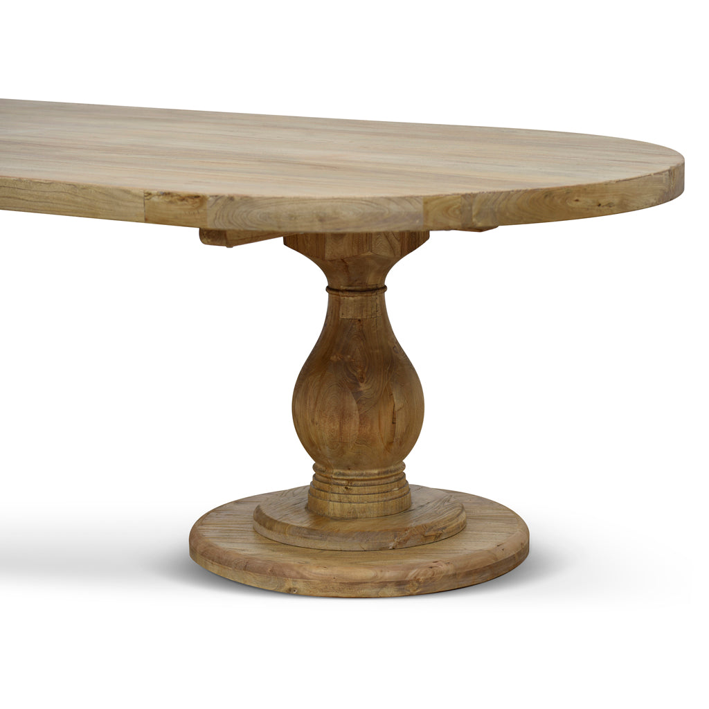 Dechen 3m Dining Table - Natural Dining Table Reclaimed-Core