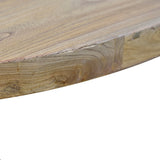 Nihal 2.4m Dining Table - Natural Dining Table Reclaimed-Core