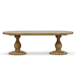 Nihal 2.4m Dining Table - Natural Dining Table Reclaimed-Core