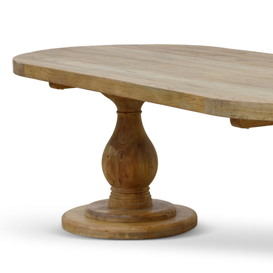 Ex Display - Dechen 2.4m Dining Table - Natural Dining Table Reclaimed-Core   