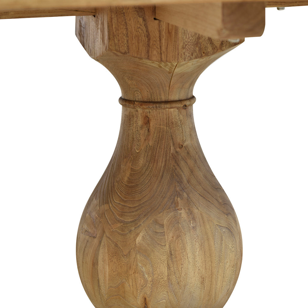 Nihal 2.4m Dining Table - Natural Dining Table Reclaimed-Core