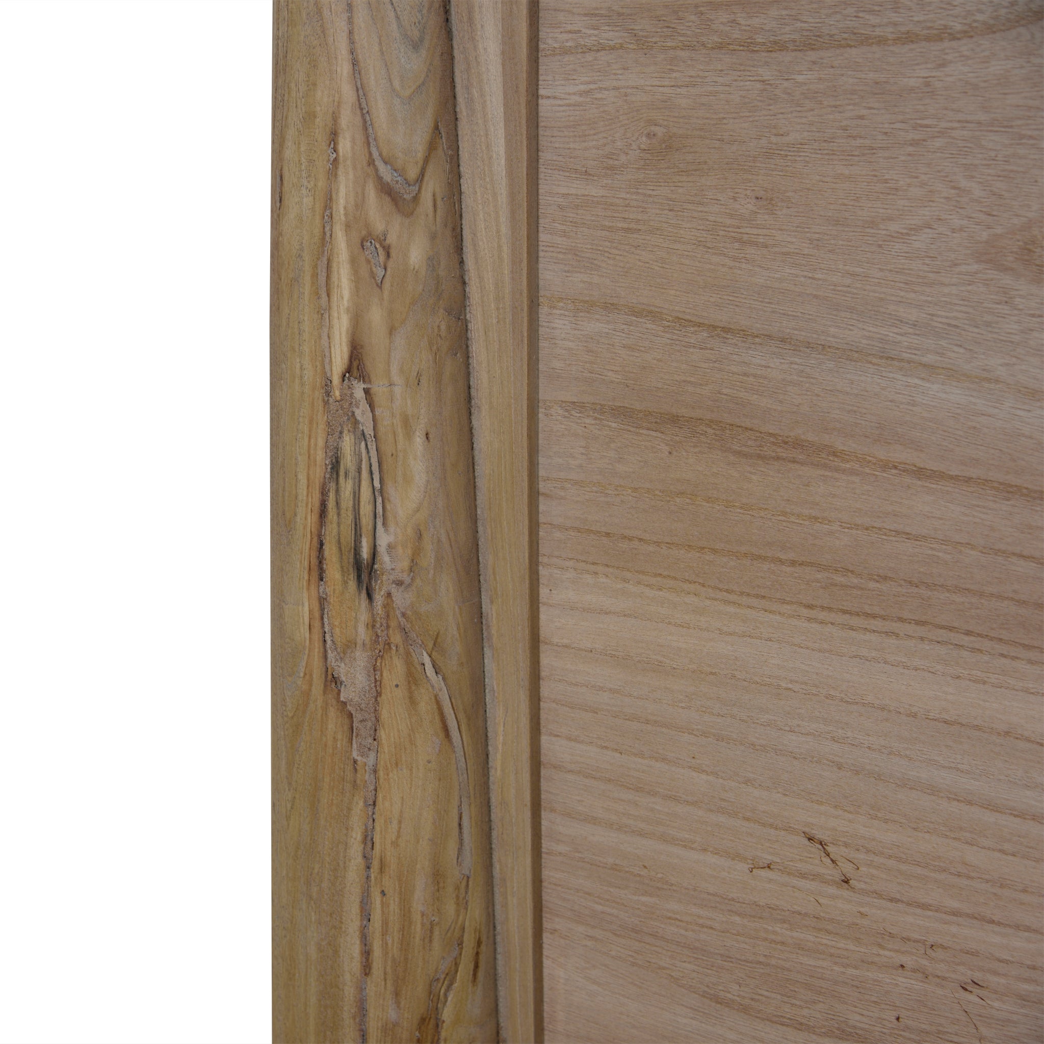 Ex Display - Varika 1.4m Storage Cabinet - Natural Storage Cabinet Reclaimed-Core   