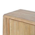 Ex Display - Varika 1.4m Storage Cabinet - Natural Storage Cabinet Reclaimed-Core   