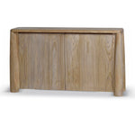 Ex Display - Varika 1.4m Storage Cabinet - Natural Storage Cabinet Reclaimed-Core   