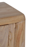 Ex Display - Varika 1.4m Storage Cabinet - Natural Storage Cabinet Reclaimed-Core   