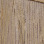 Ex Display - Varika 1.4m Storage Cabinet - Natural Storage Cabinet Reclaimed-Core   