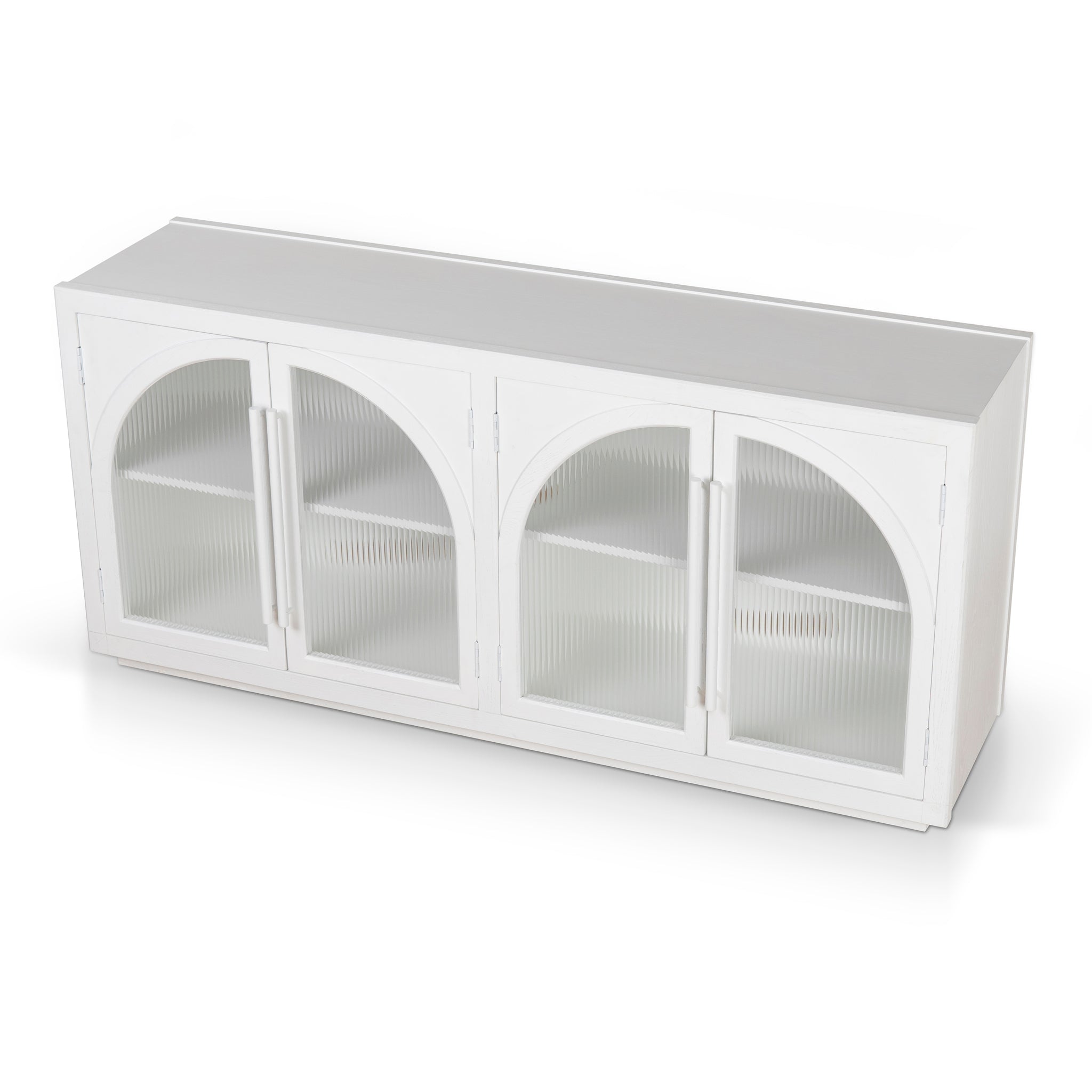 Charles 1.78m Sideboard Unit - White Buffet & Sideboard Nicki-Core