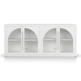 Charles 1.78m Sideboard Unit - White Buffet & Sideboard Nicki-Core