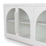 Charles 1.78m Sideboard Unit - White Buffet & Sideboard Nicki-Core