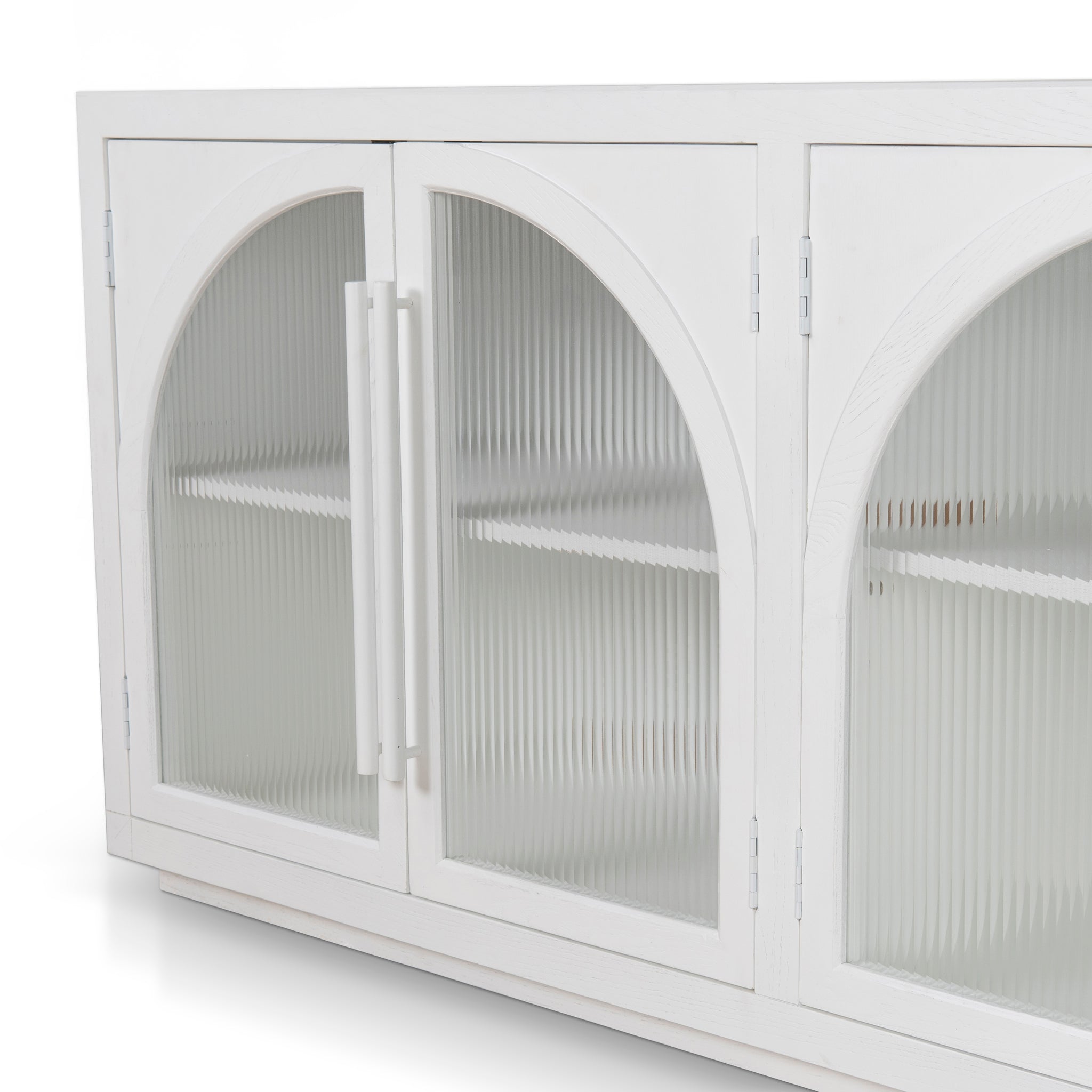 Charles 1.78m Sideboard Unit - White Buffet & Sideboard Nicki-Core