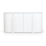 Jarrett 1.6m Sideboard - Full White Buffet & Sideboard Nicki-Core