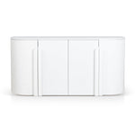 Ex Display - Jarrett 1.6m Sideboard - Full White Buffet & Sideboard Nicki-Core