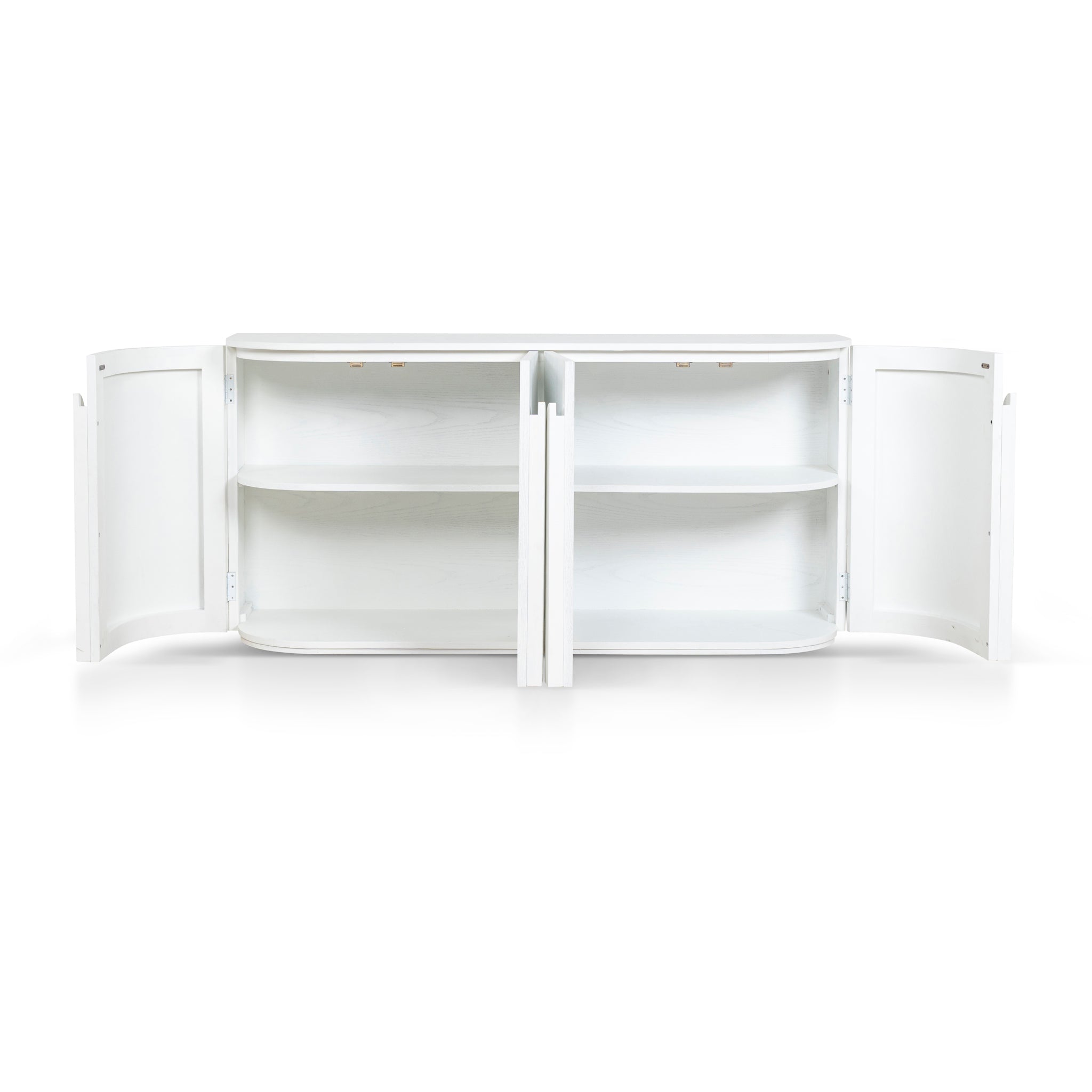 Jarrett 1.6m Sideboard - Full White Buffet & Sideboard Nicki-Core