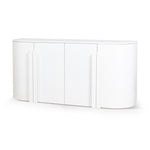 Ex Display - Jarrett 1.6m Sideboard - Full White Buffet & Sideboard Nicki-Core