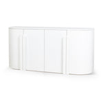 Ex Display - Jarrett 1.6m Sideboard - Full White Buffet & Sideboard Nicki-Core