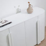 Jarrett 1.6m Sideboard - Full White Buffet & Sideboard Nicki-Core