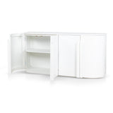 Jarrett 1.6m Sideboard - Full White Buffet & Sideboard Nicki-Core
