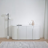 Jarrett 1.6m Sideboard - Full White Buffet & Sideboard Nicki-Core