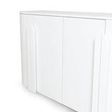 Ex Display - Jarrett 1.6m Sideboard - Full White Buffet & Sideboard Nicki-Core
