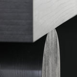 Junon 1.9m New Elm Console Table - Full Black Console Table Nicki-Core