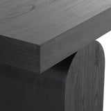 Junon 1.9m New Elm Console Table - Full Black Console Table Nicki-Core