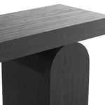 Junon 1.9m New Elm Console Table - Full Black Console Table Nicki-Core