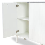 Ex Display - Melita 1.6m Sideboard Unit - Warm White Buffet & Sideboard KD-Core