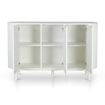 Ex Display - Melita 1.6m Sideboard Unit - Warm White Buffet & Sideboard KD-Core