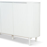 Ex Display - Melita 1.6m Sideboard Unit - Warm White Buffet & Sideboard KD-Core