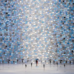 Dancing Rain, By Ekaterina Ermilkina Wall Art Gioia-Local Gold Framed Canvas 60x40cm