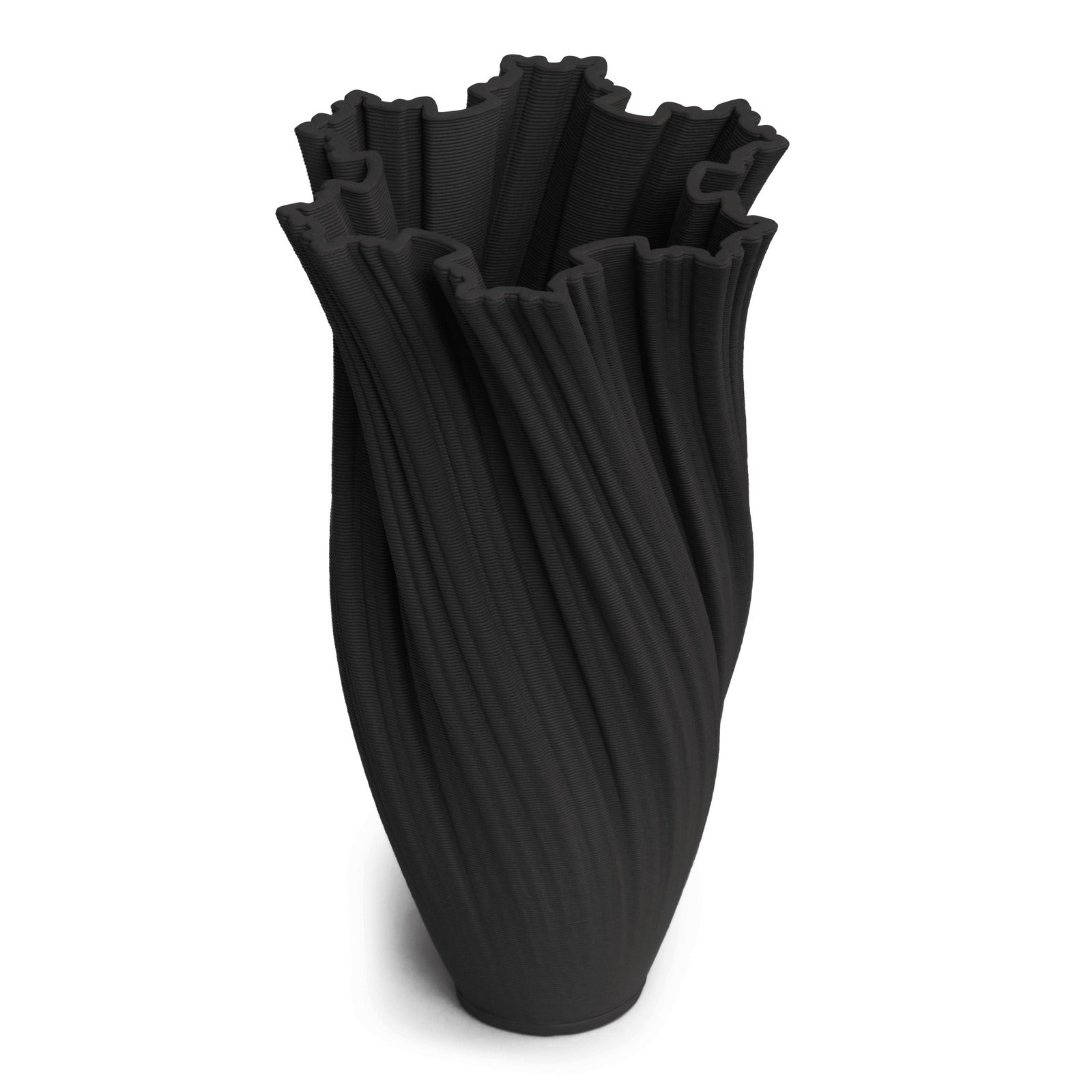 Ex Display - Danea 24cm Vase - Black Vase Onesix-Local