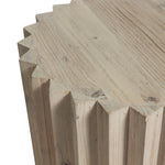 Degabo Pine Wood Side Table - Natural Side Table Sasson-Local