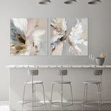 Doves in Bloom, Style A & B, Set Of 2, By Bella Eve Wall Art Gioia-Local