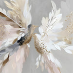 Doves in Bloom, Style A & B, Set Of 2, By Bella Eve Wall Art Gioia-Local