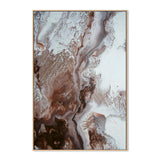 Earthly Currents, Style A, By Petra Meikle Wall Art Gioia-Local 40x60cm Framed Canvas Oak