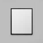 Elbera 1.2m Rectangle Mirror - Black Rectangular Mirror Warran-Local