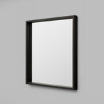 Elbera 1.2m Rectangle Mirror - Black Rectangular Mirror Warran-Local