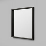 Elbera 1.2m Rectangle Mirror - Black Rectangular Mirror Warran-Local