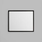 Elbera 1.2m Rectangle Mirror - Black Rectangular Mirror Warran-Local