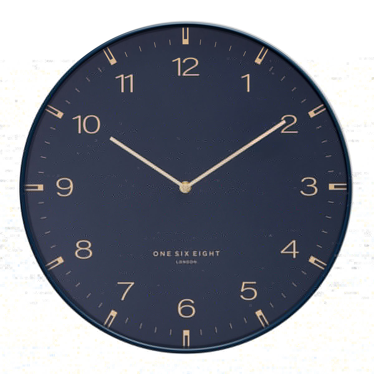 Ex Display - Enna 40cm Wall Clock - Ocean Blue Clock Onesix-Local
