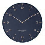 Ex Display - Enna 40cm Wall Clock - Ocean Blue Clock Onesix-Local