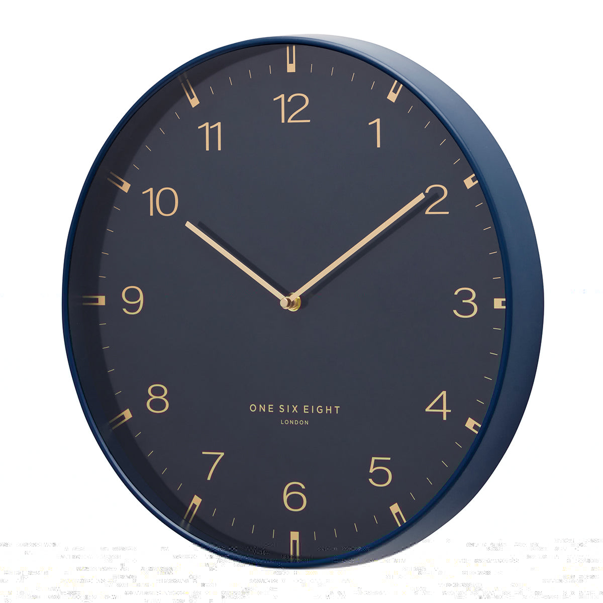 Ex Display - Enna 40cm Wall Clock - Ocean Blue Clock Onesix-Local