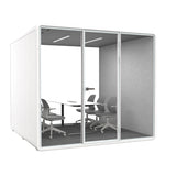 Evolve XL Office Pod - Conference (6 Person) - White by Humble Office
