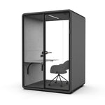 Evolve Medium Office Pod - Black By Humble Office Silent Booth Hbox-Core