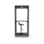 Evolve Phone Booth - Seated (1 Person) - White by Humble Office Silent Booth Hbox-Core
