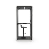 Evolve Phone Booth - Seated (1 Person) - White by Humble Office Silent Booth Hbox-Core