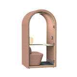 Halo Phone booth - Seated (1 Person) - Blush by Humble Office